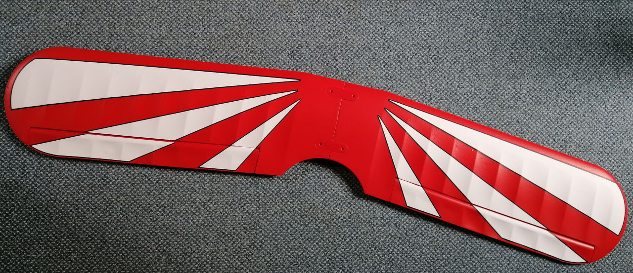 FMS Pitts V2 - obere Fläche